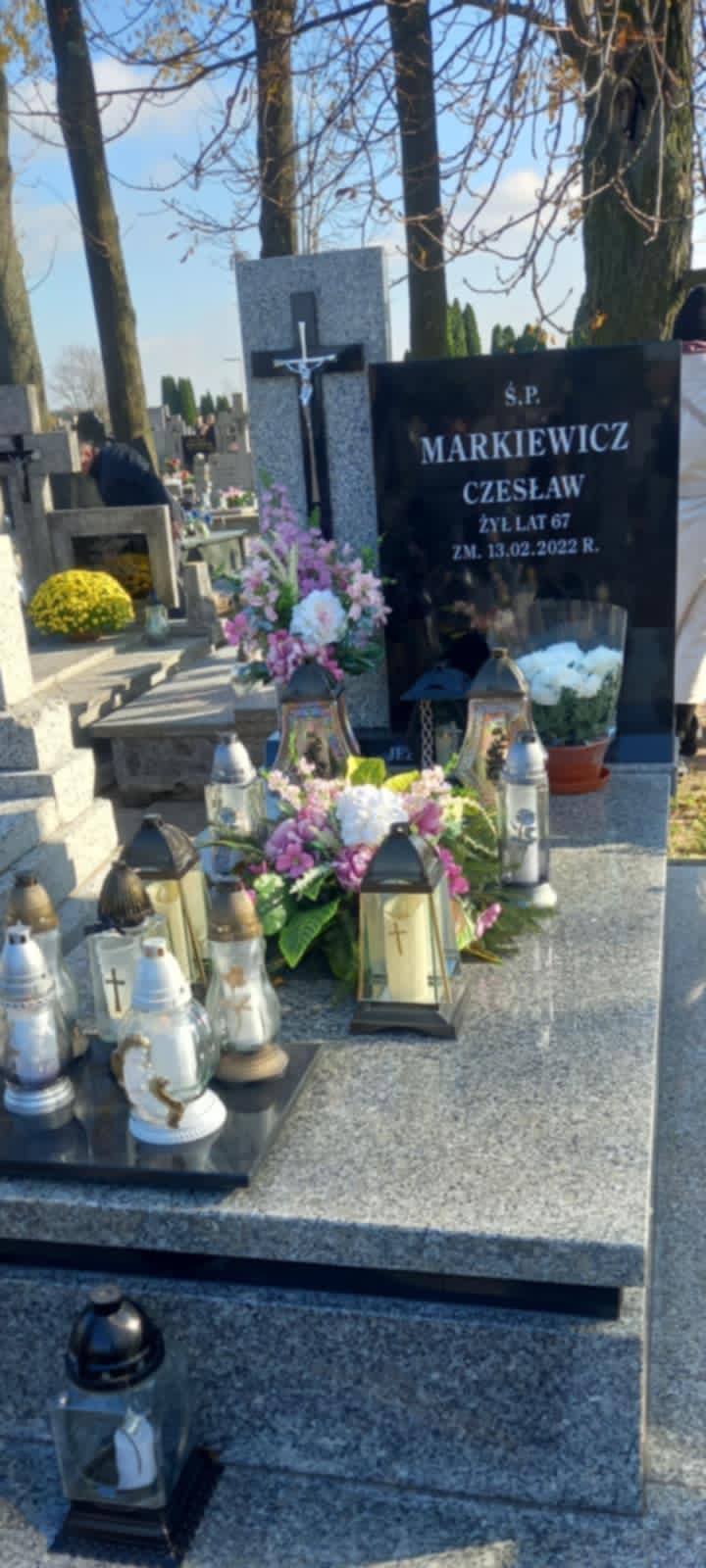 Czesław Markiewicz 1955 Łosice - Grobonet - Wyszukiwarka osób pochowanych