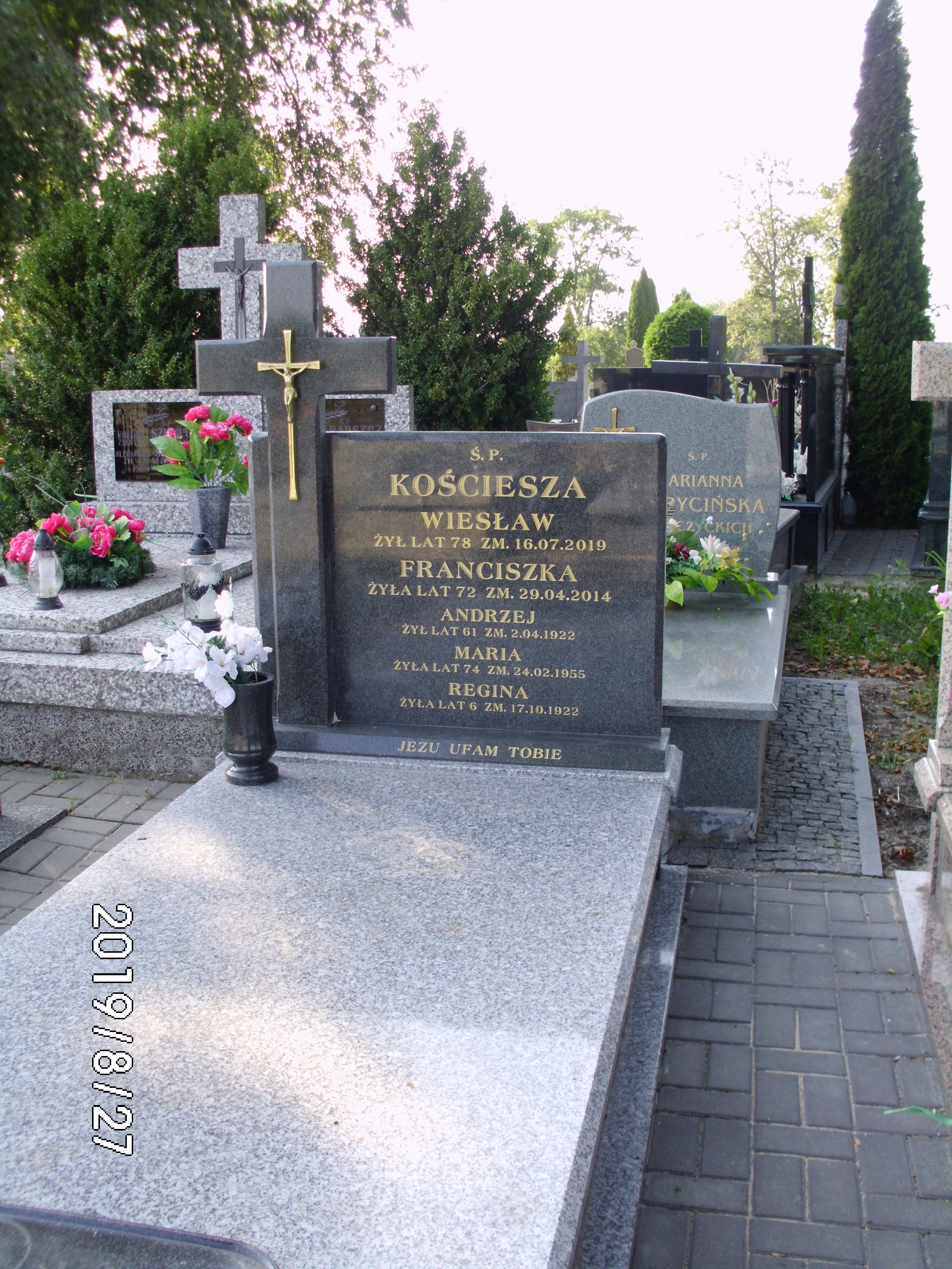 Andrzej Kościesza Łosice - Grobonet - Wyszukiwarka osób pochowanych