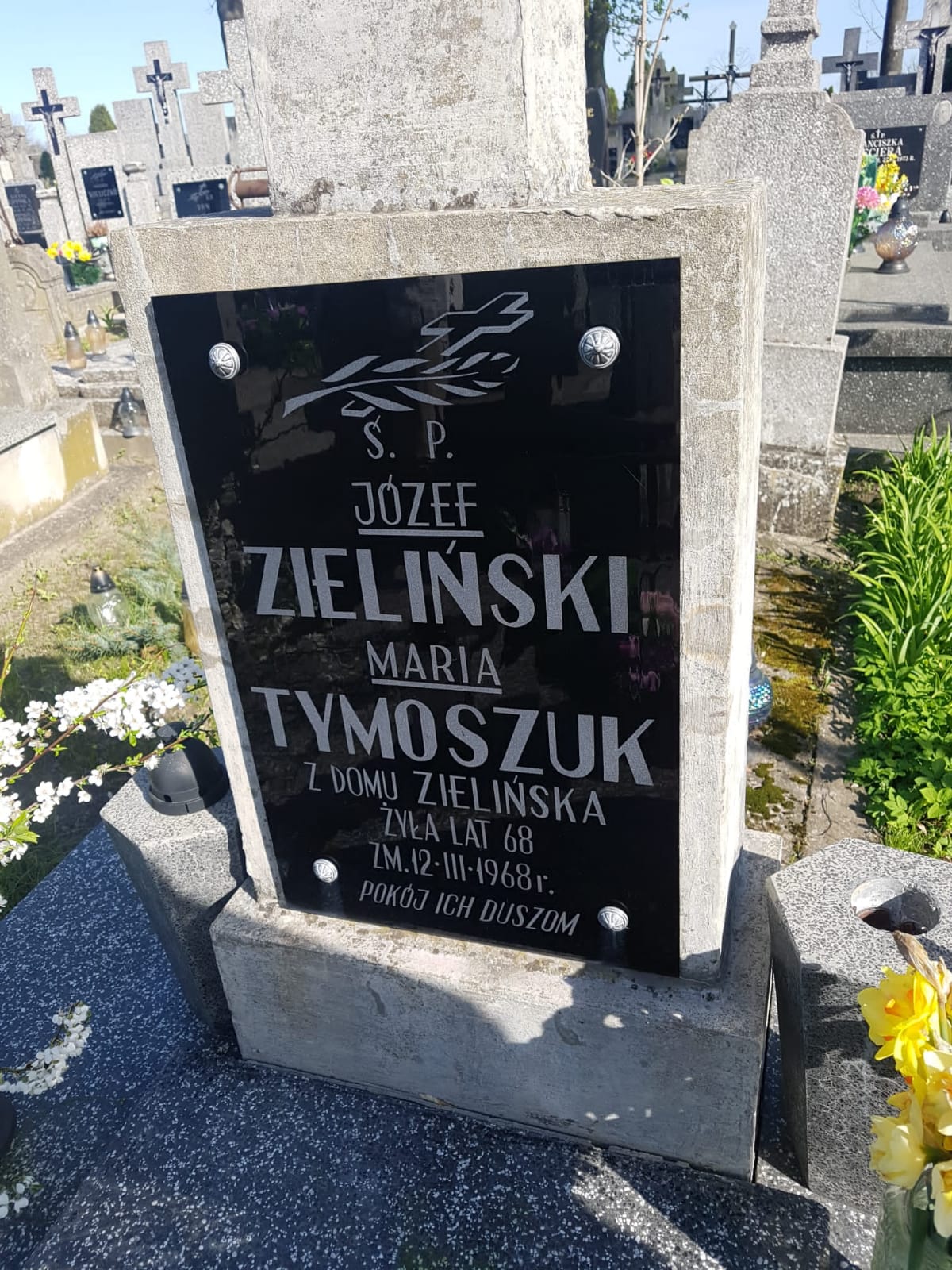 Grób Maria Tymoszuk