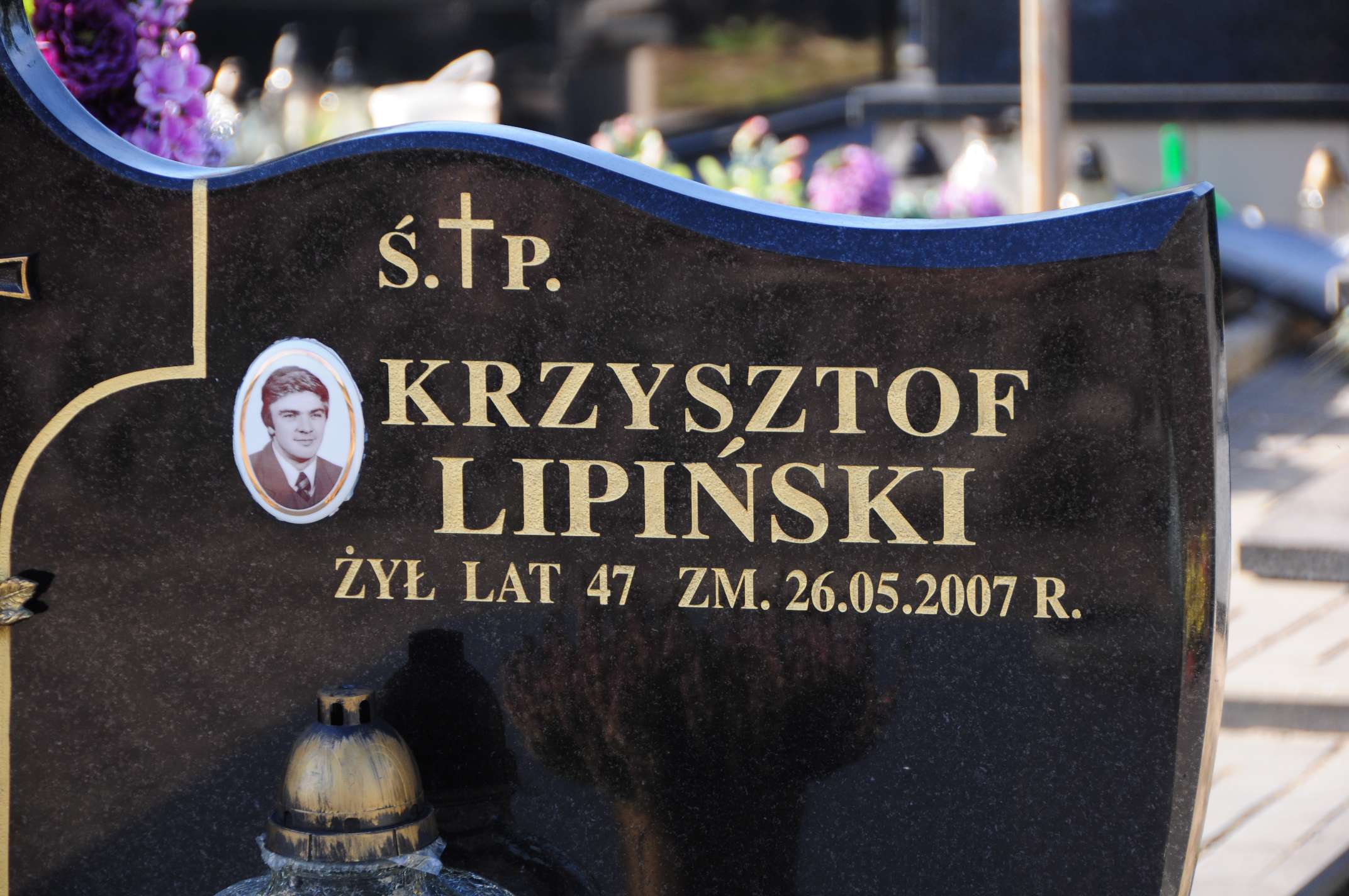Grób Krzysztof Lipiński