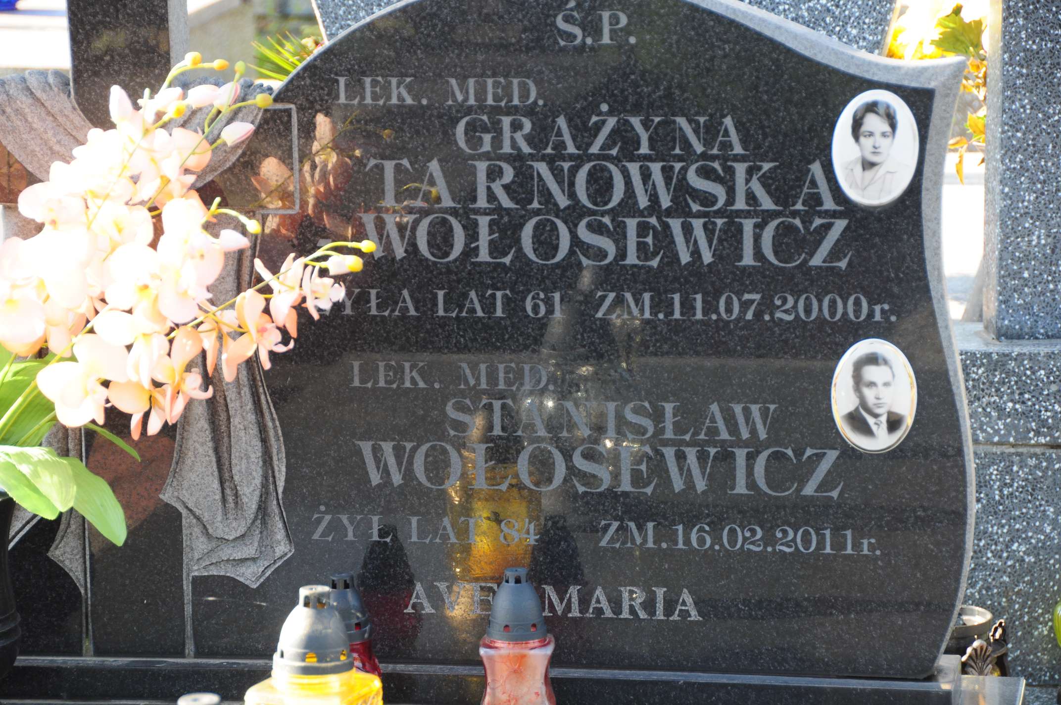 Grób Grażyna Tarnowska-Wołosewicz