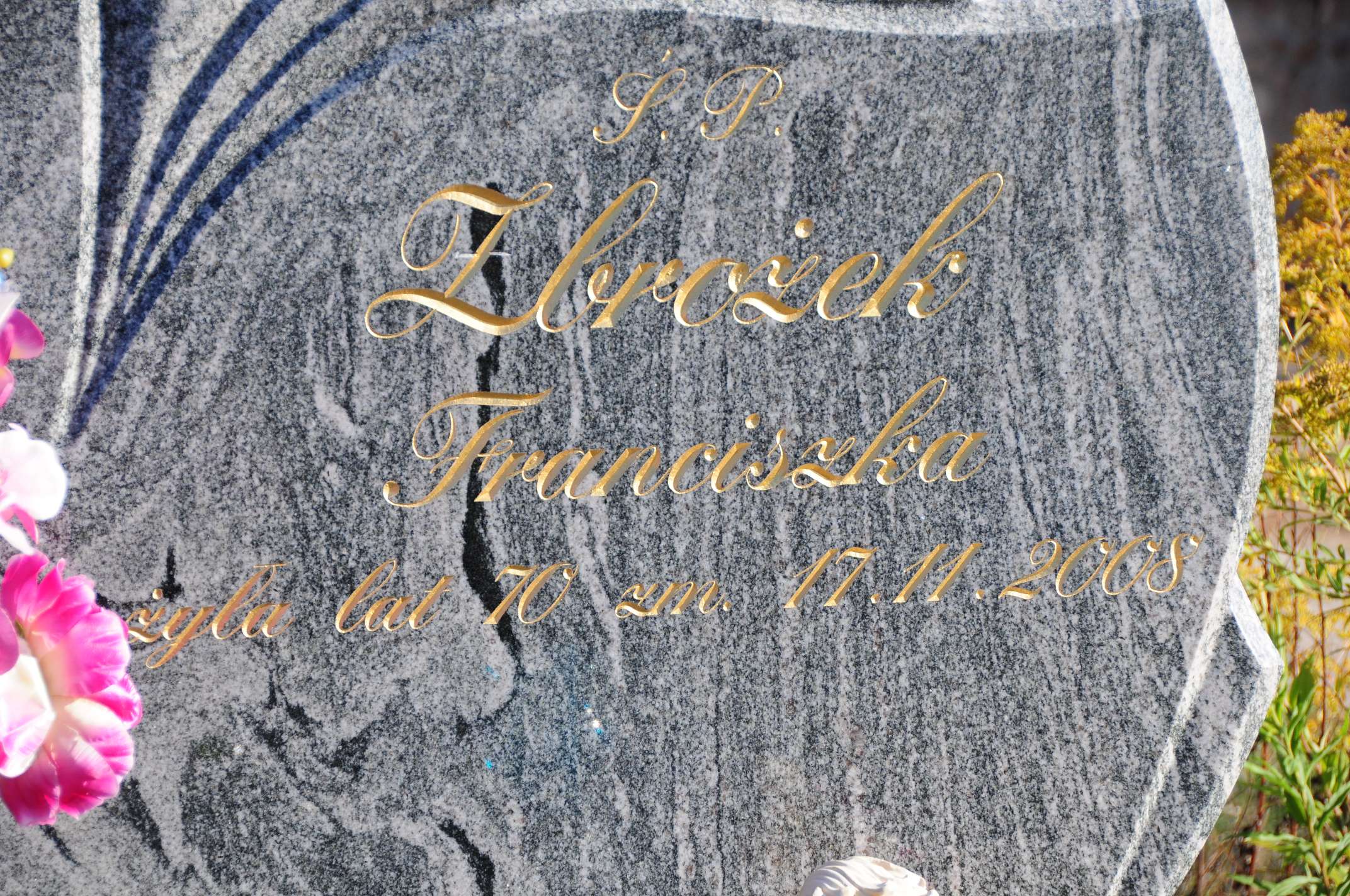 Grób Marian Zbrożek