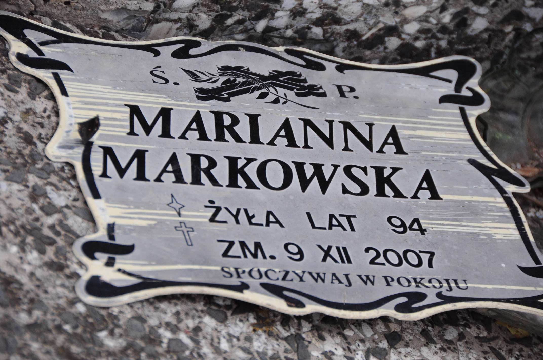 Grób Stanisław Lindycz